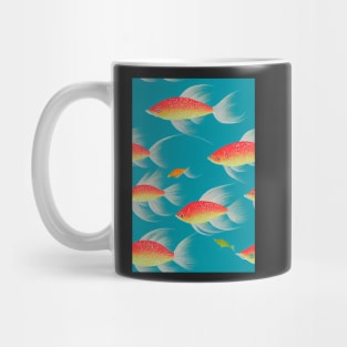 Fish pattern, a perfect gift for Anglers, Fisherman or any Nature Lover #4 Mug